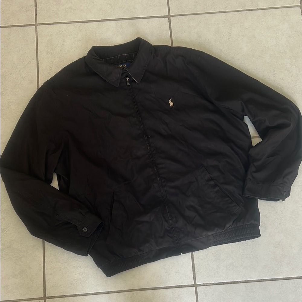 Polo by Ralph Lauren Men's Black Lightweight Jacket